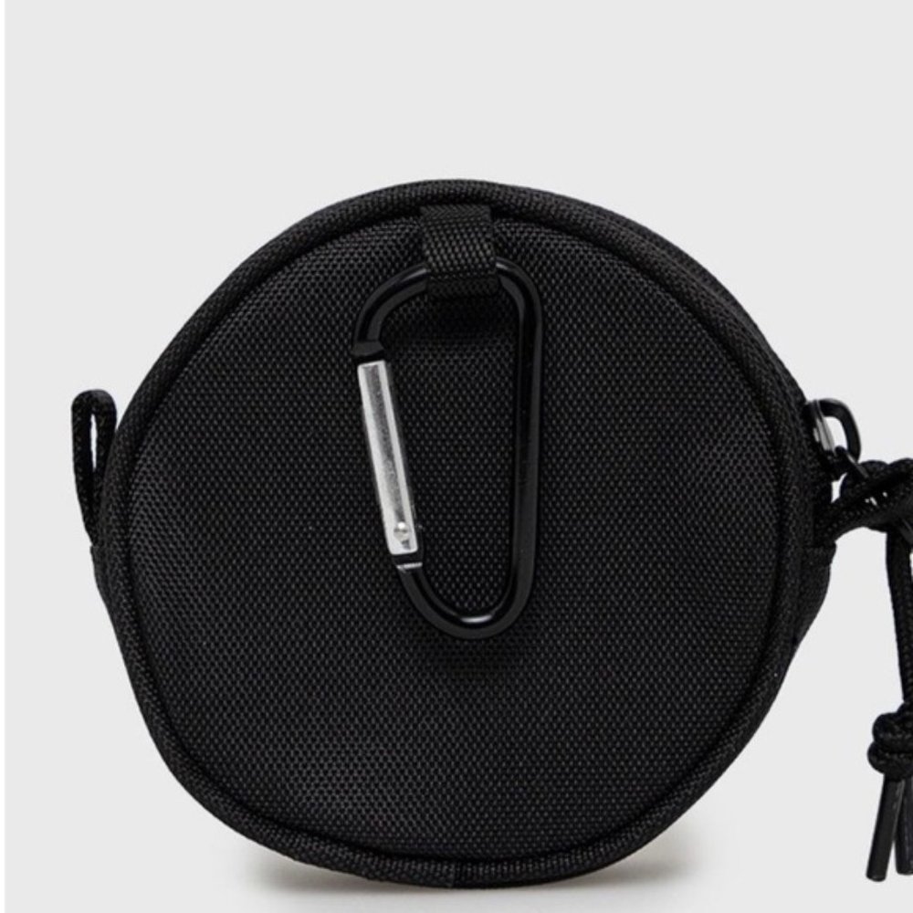 Converse Utility Pouch Bag Unisex Zip Logo White Black 10023842-A01 - Picture 3 of 6